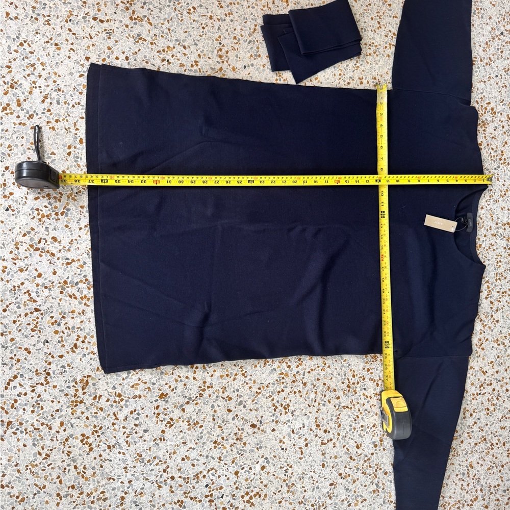 J. Crew Dark Blue Knit Dress